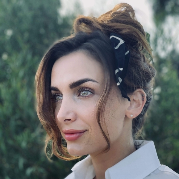 Sunglasses Scrunchie Hair Tie - Picture 1 of 2